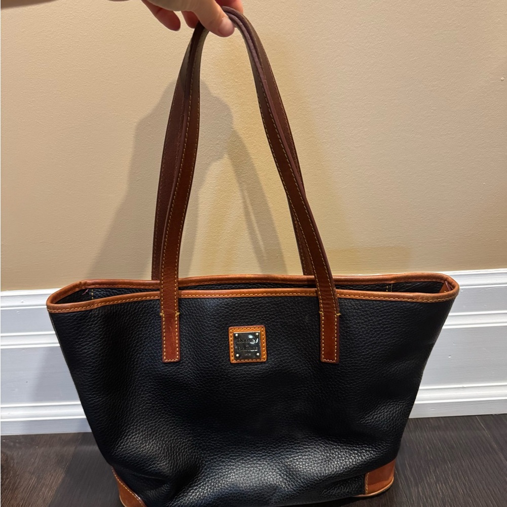 Dooney & Bourke Black Leather Tote